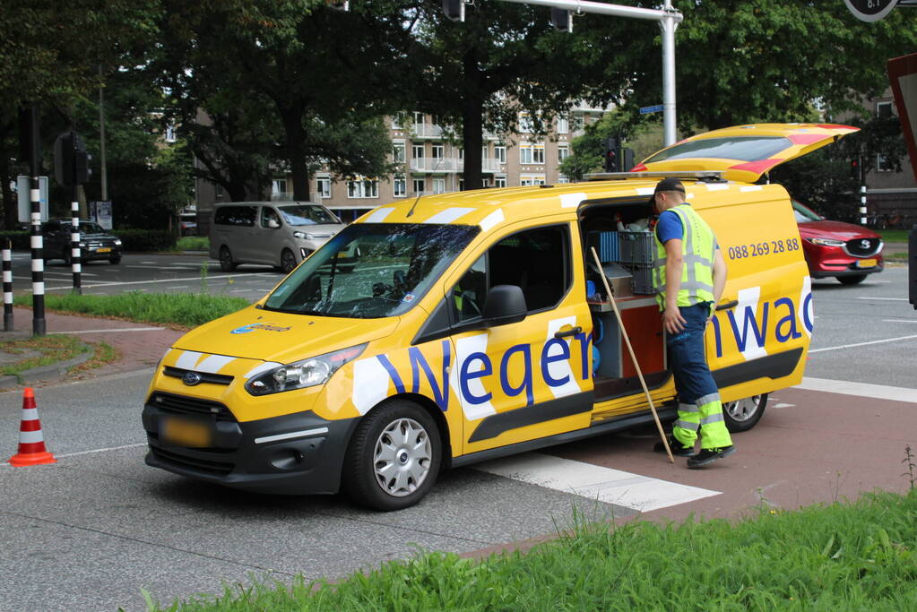 Vijf personenauto's betrokken bij aanrijding