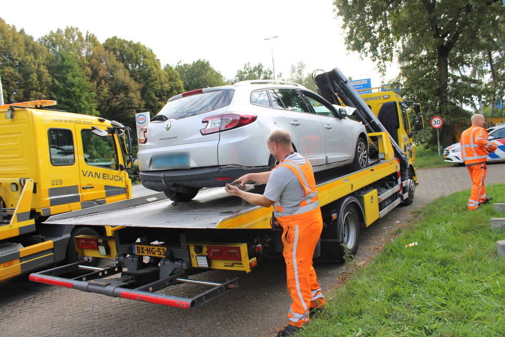 Vijf personenauto's betrokken bij aanrijding