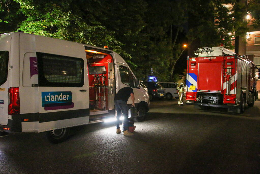 Onderzoek naar gaslucht in flatwoning