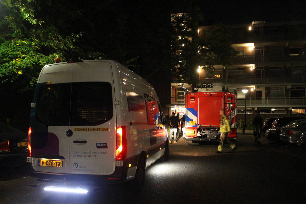 Onderzoek naar gaslucht in flatwoning