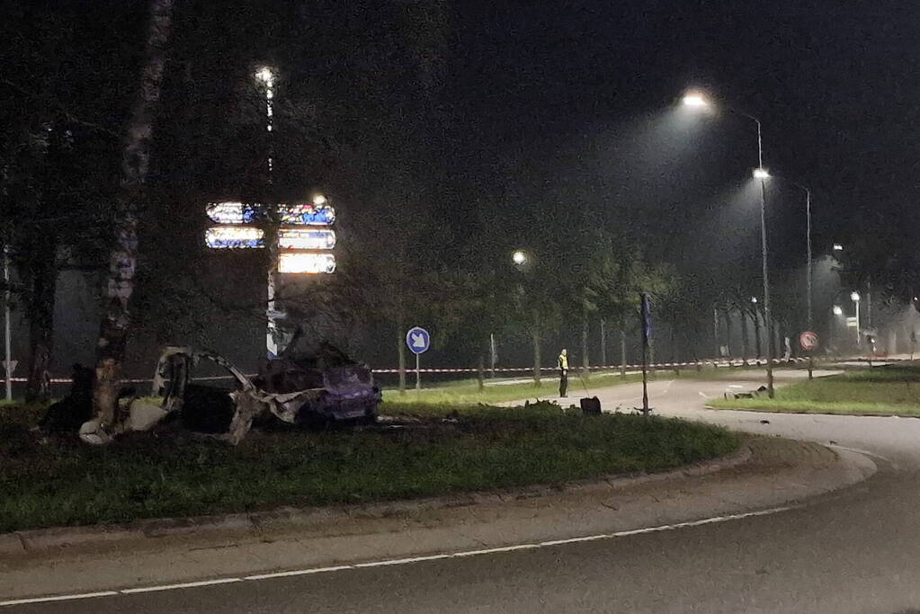 24-jarige man overleden na eenzijdig ongeval