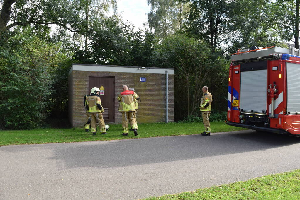 Mogelijk brand in elektrakast