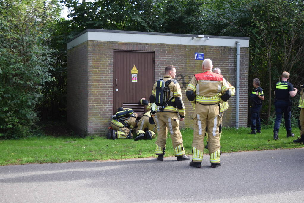 Mogelijk brand in elektrakast