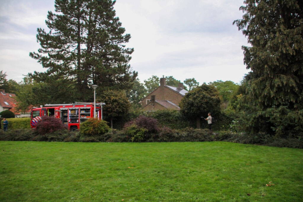 Brand in vrijstaand woonhuis