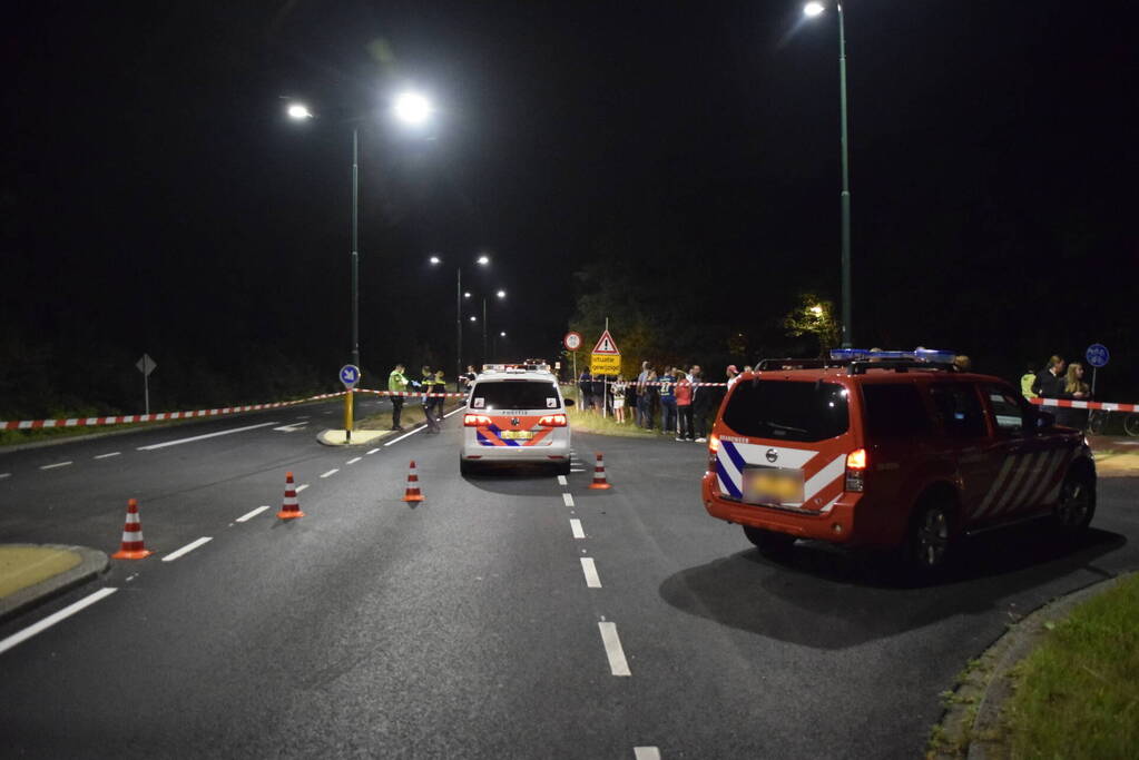 Achtervolging eindigt in crash, Maserati zwaar beschadigd