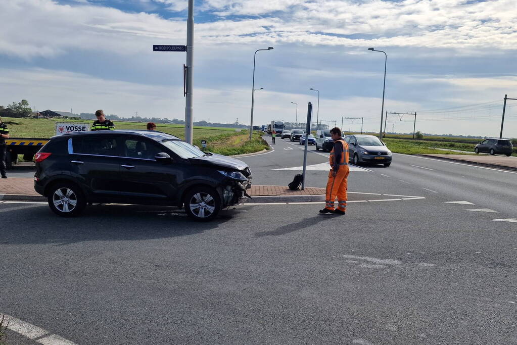 Twee auto's beschadigd bij ongeval