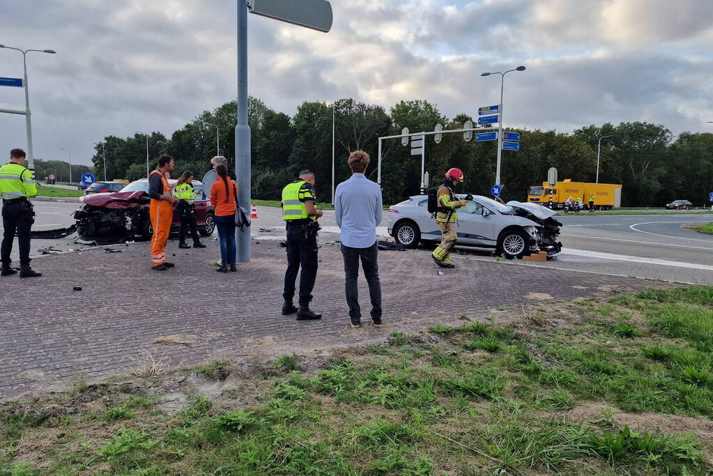 Flinke schade bij frontale botsing