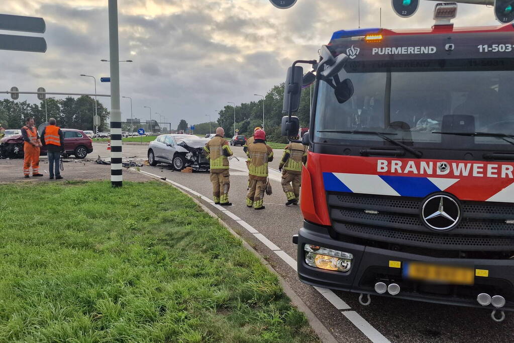 Flinke schade bij frontale botsing