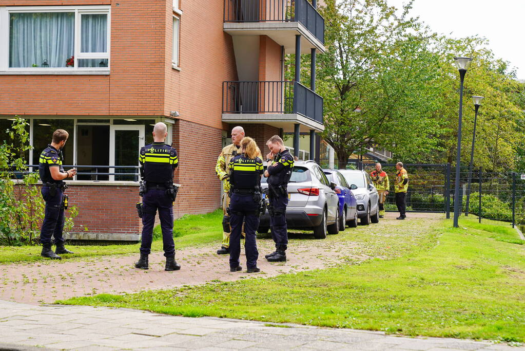 Gasleiding geraakt bij werkzaamheden