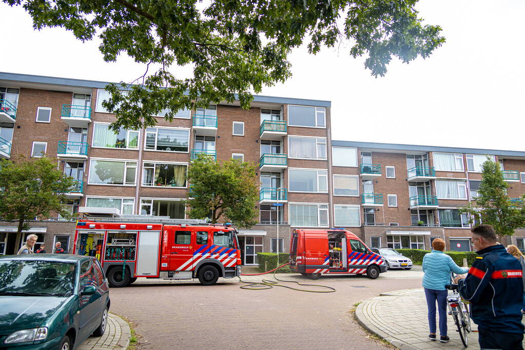 Flinke schade na brand in flatwoning