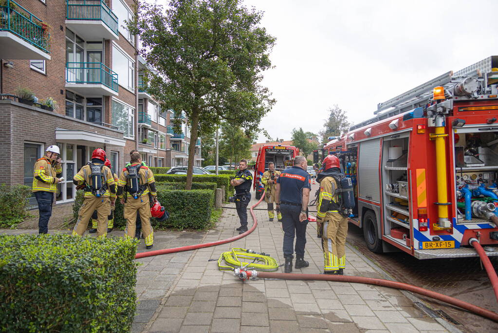 Flinke schade na brand in flatwoning