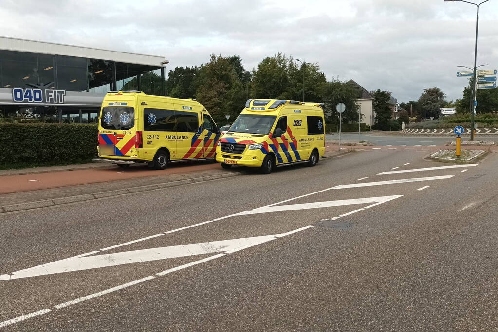 Fietser gewond bij botsing met automobilist