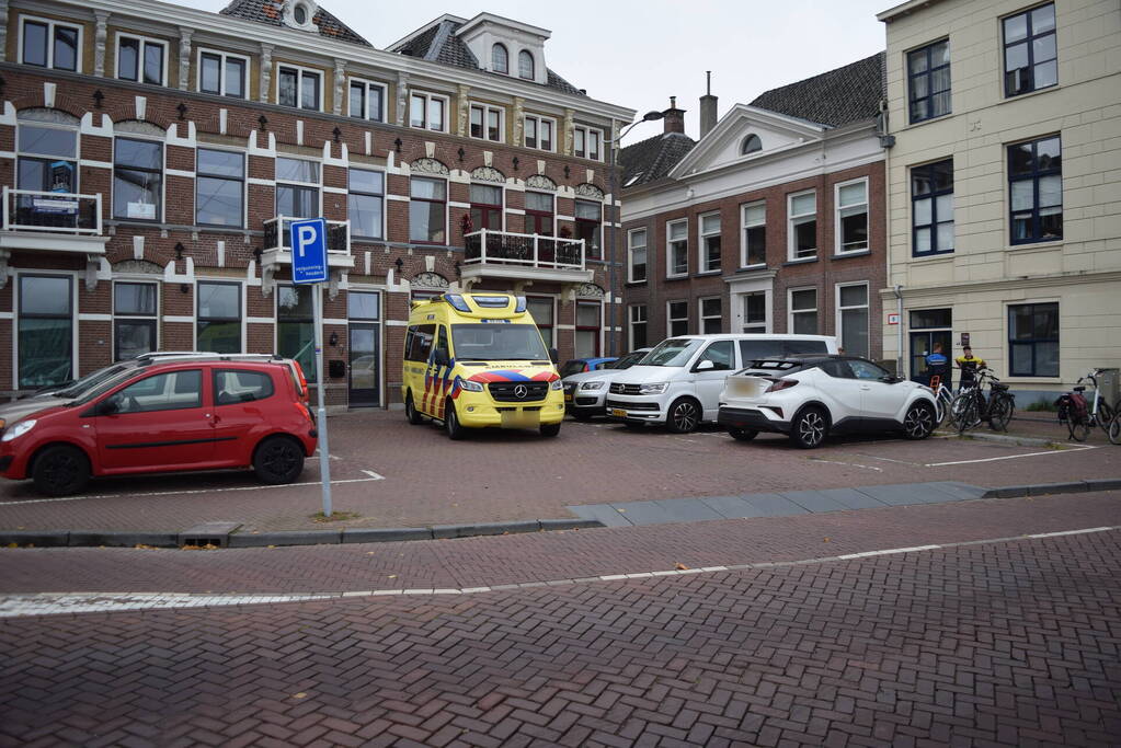 Fietser gecontroleerd na val