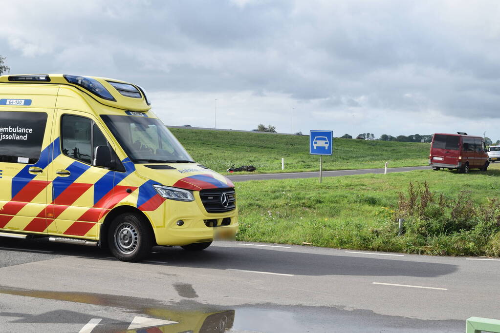 Scooterrijder gewond bij botsing