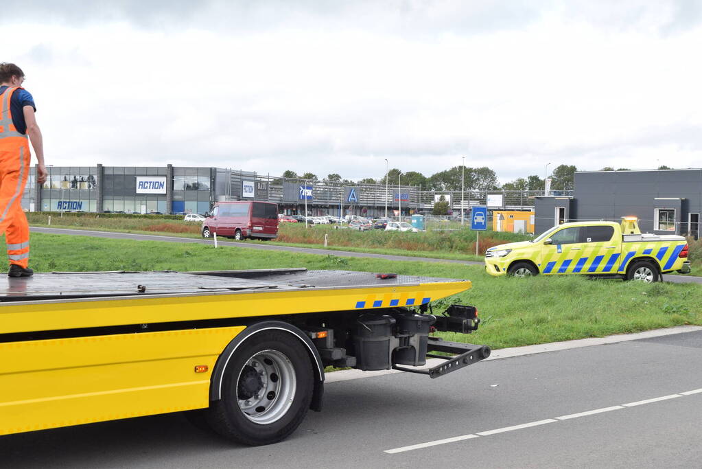 Scooterrijder gewond bij botsing