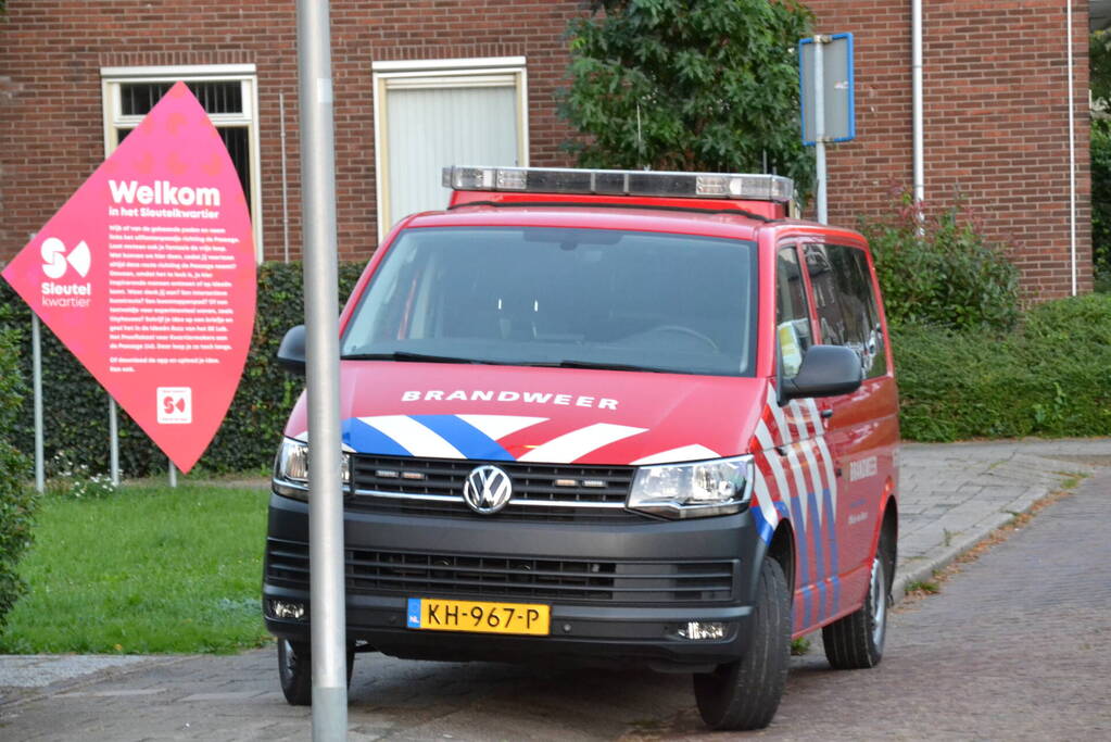 Gaslekkage door werkzaamheden in tuin