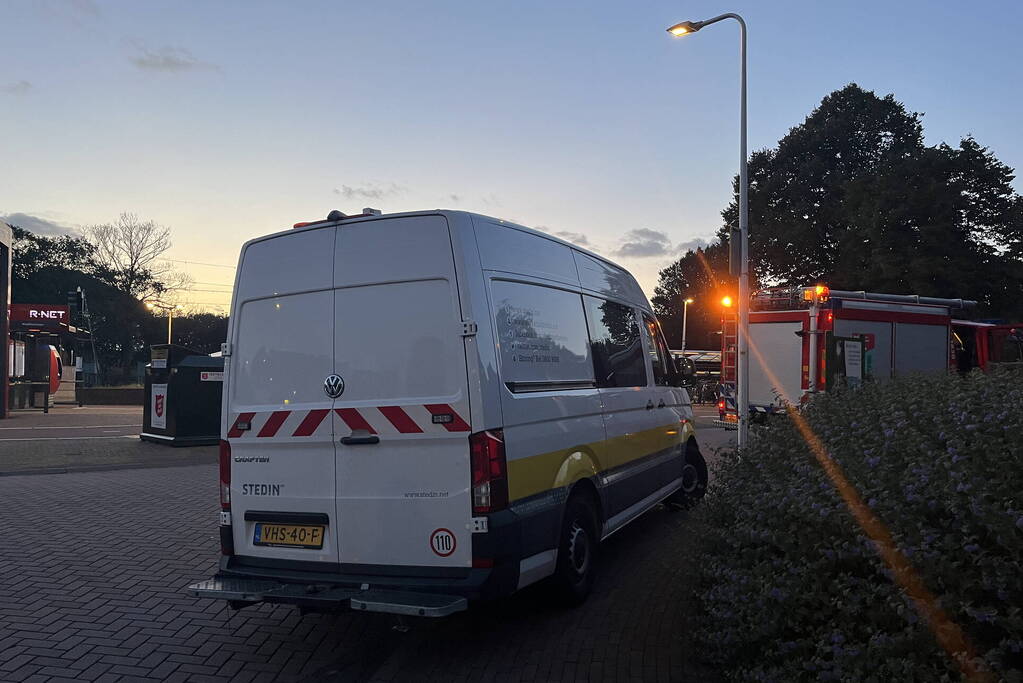 Gaslekkage door werkzaamheden in tuin