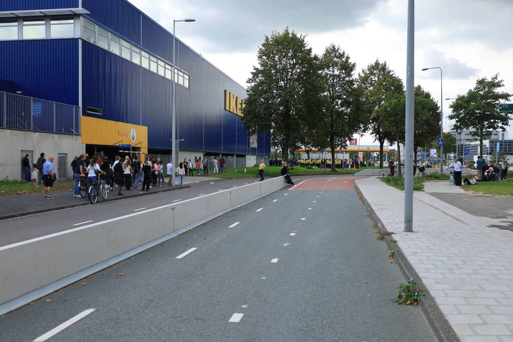 IKEA ontruimd wegens brand