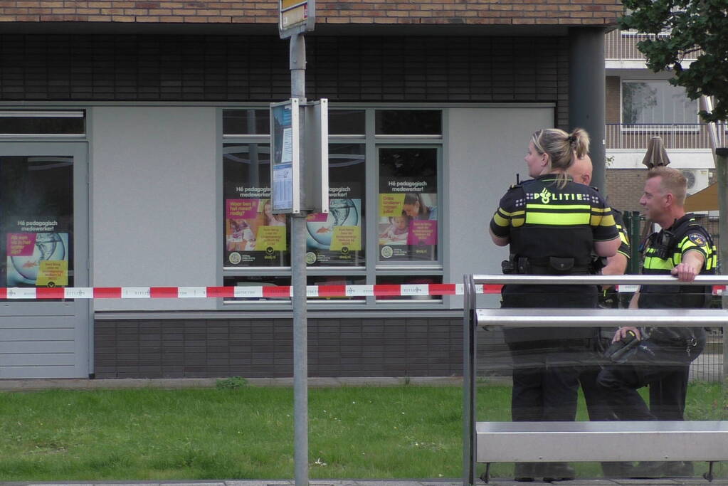 Vuurwerk ontploft tegen deur kinderopvang