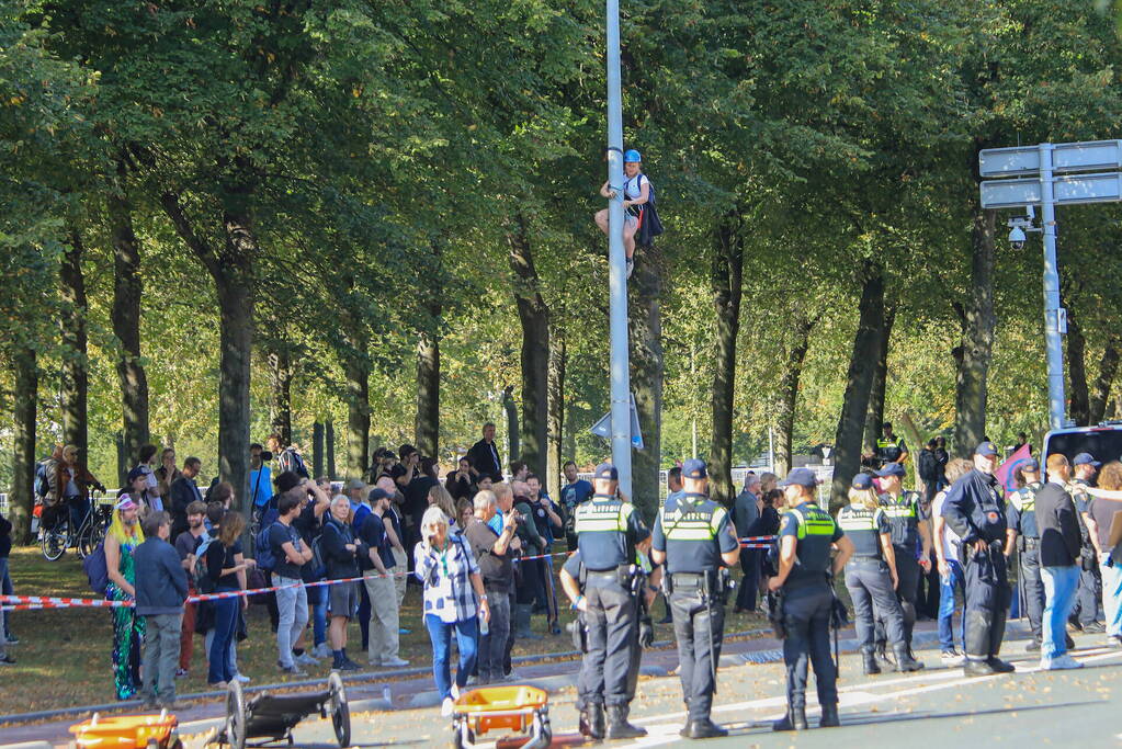 Opnieuw aanhoudingen bij demonstratie extinction rebellion