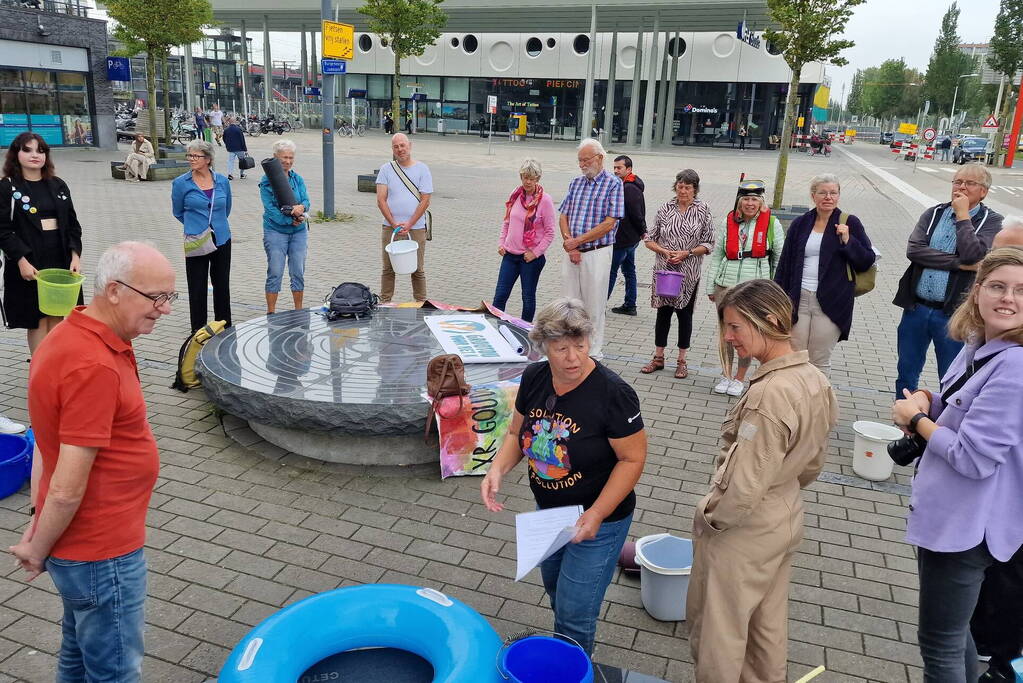 Demonstratie door XR voor gemeentehuis