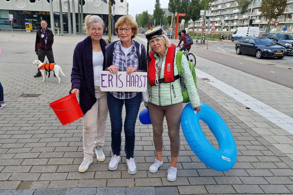 Demonstratie door XR voor gemeentehuis