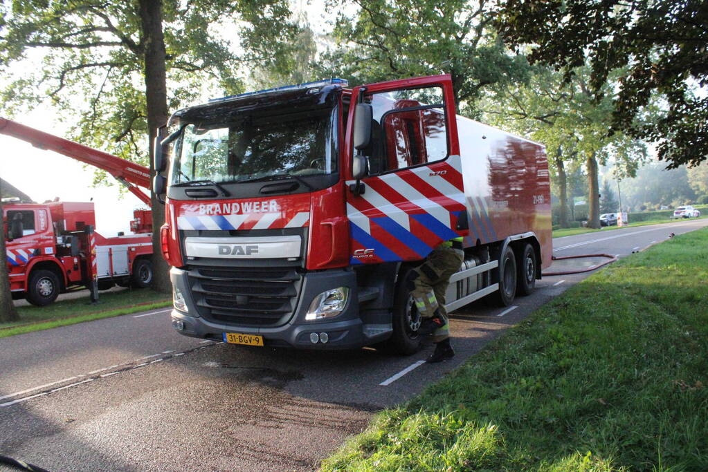 Veel schade na uitslaande brand