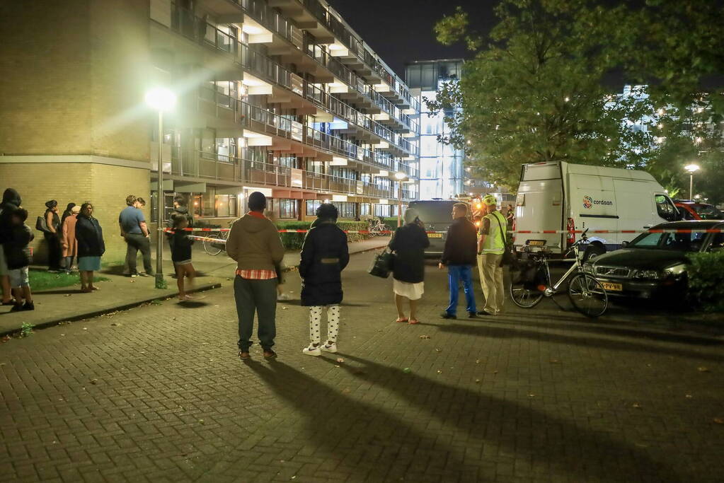 Veel schade bij brand in flatwoning