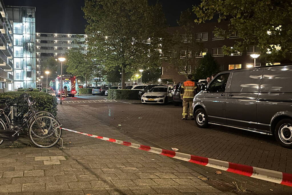 Veel schade bij brand in flatwoning