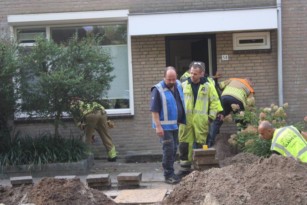 Woningen ontruimd vanwege gaslekkage