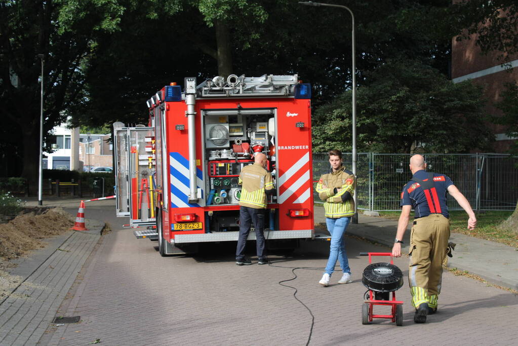 Woningen ontruimd vanwege gaslekkage