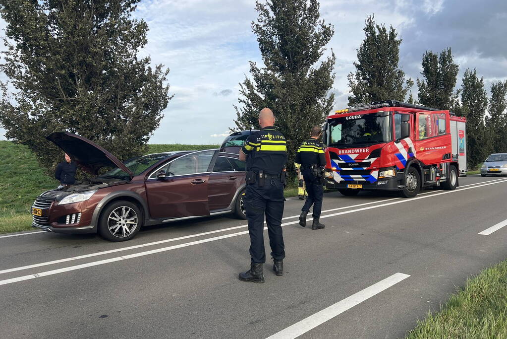 Schade bij kop-staart botsing