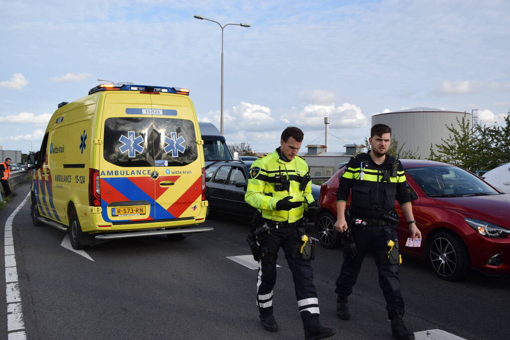 Verschillende voertuigen betrokken bij kettingbotsing