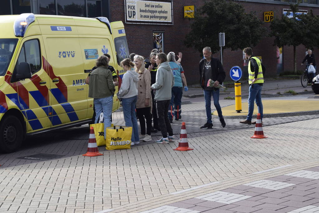 Fietser gewond bij aanrijding met auto