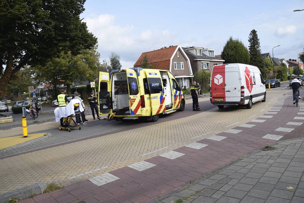 Fietser gewond bij aanrijding met auto