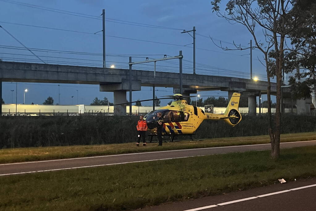 Traumahelikopter ingezet bij medische noodsituatie in hotel