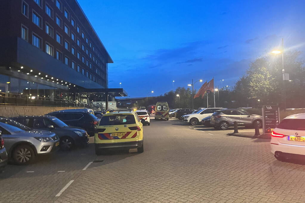 Traumahelikopter ingezet bij medische noodsituatie in hotel