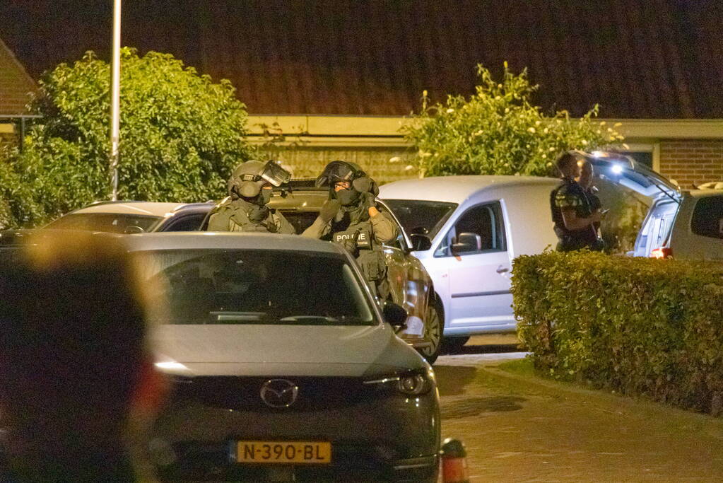 Arrestatieteam valt woning binnen na overval