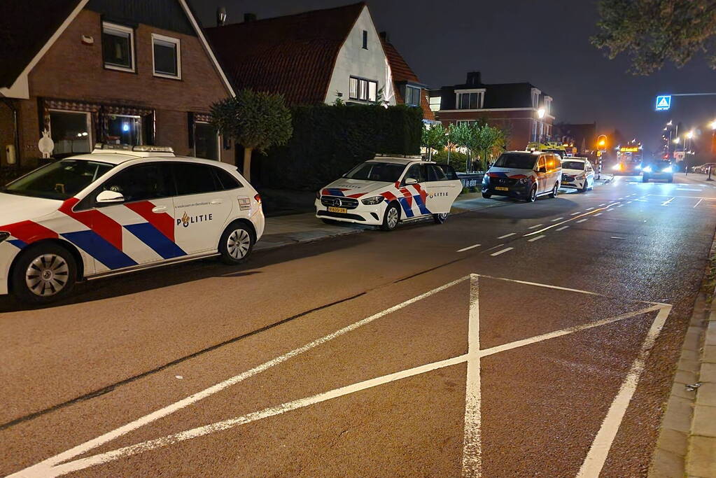 Persoon aangehouden na mogelijk inbraak