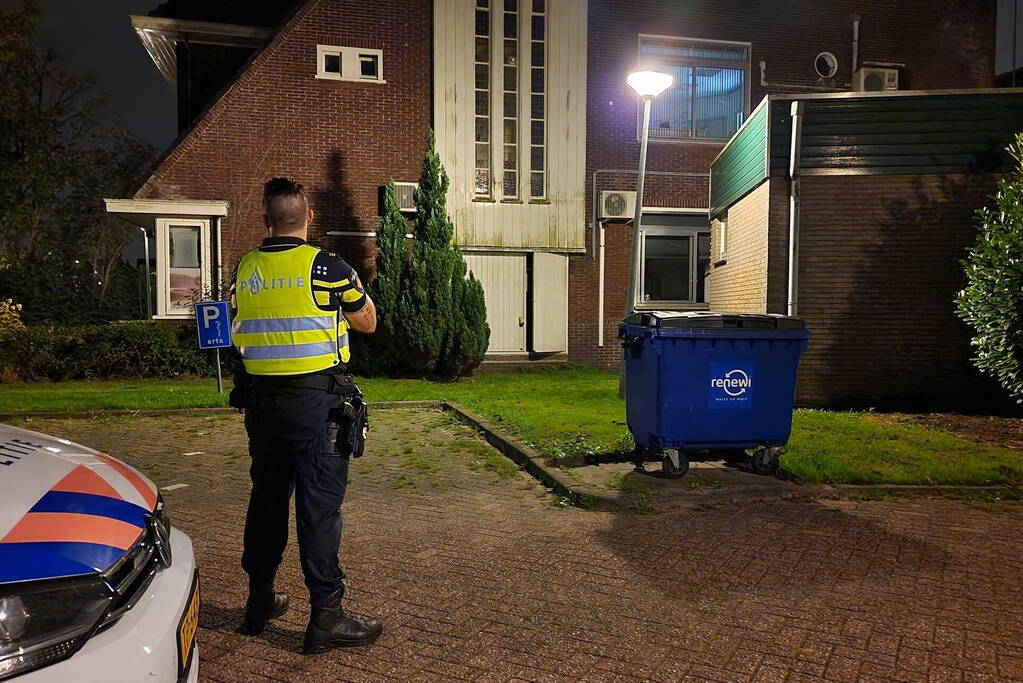 Persoon aangehouden na mogelijk inbraak