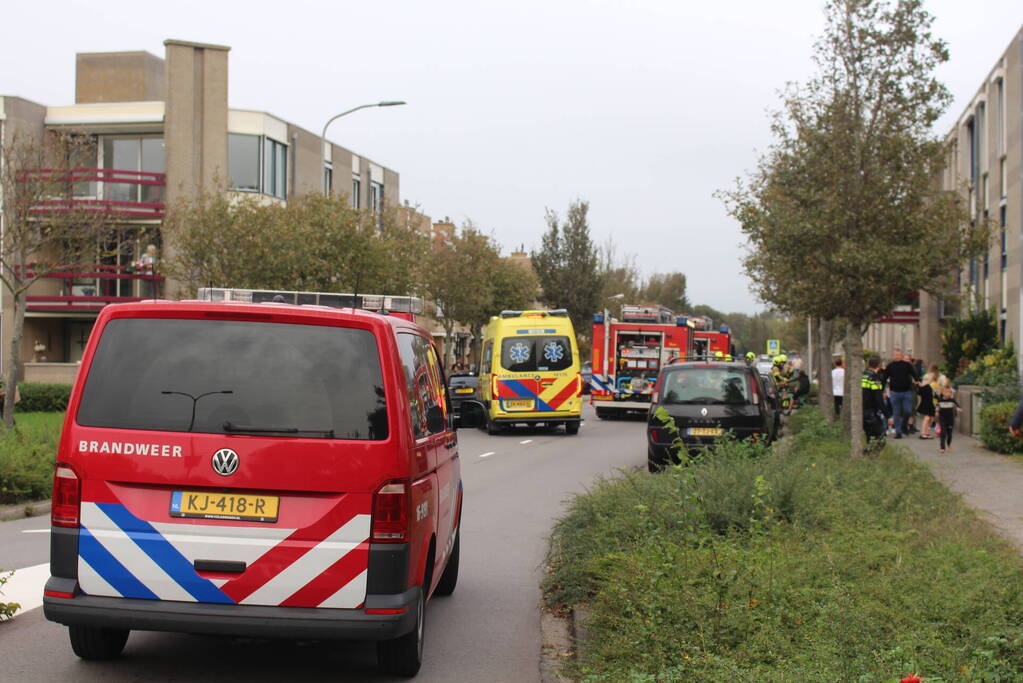 Pan op het vuur zorgt voor flinke rookontwikkeling