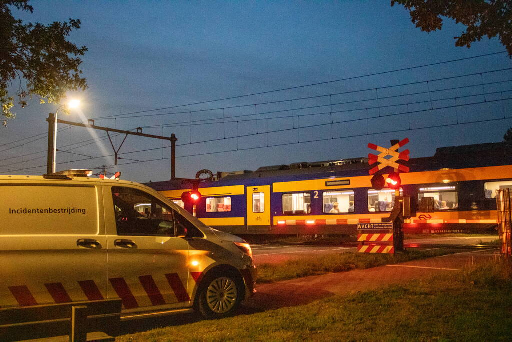 Trein valt stil door technische storing