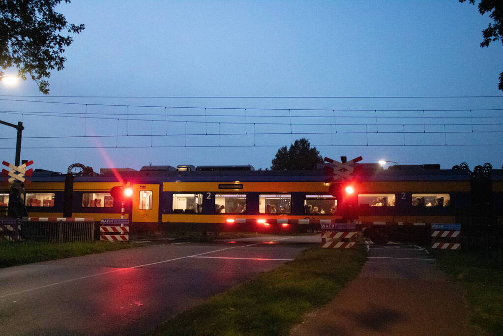 Trein valt stil door technische storing