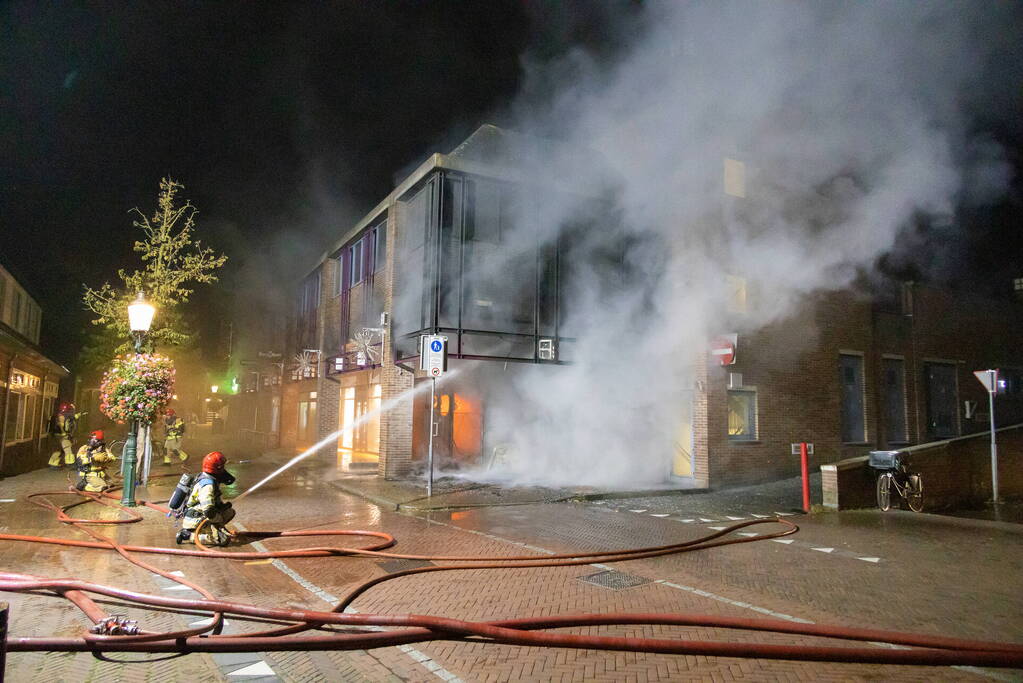 Veel schade bij brand bij Romy Fashion