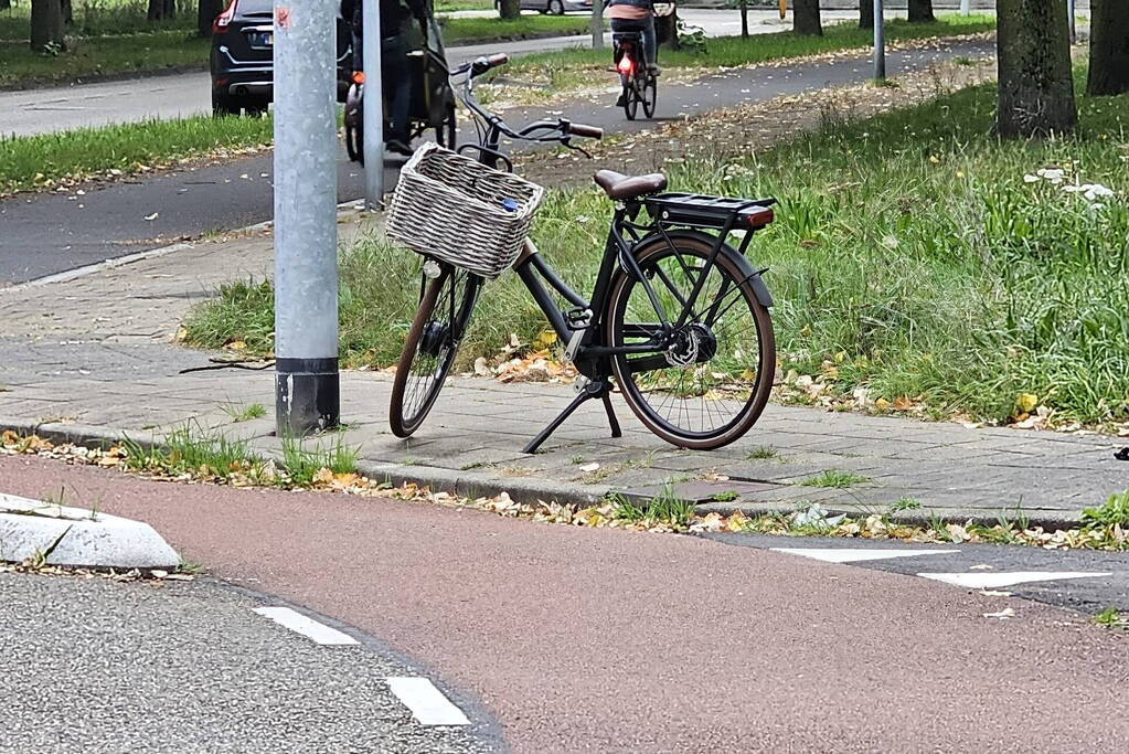 Fietser aangereden door voorrangsfout