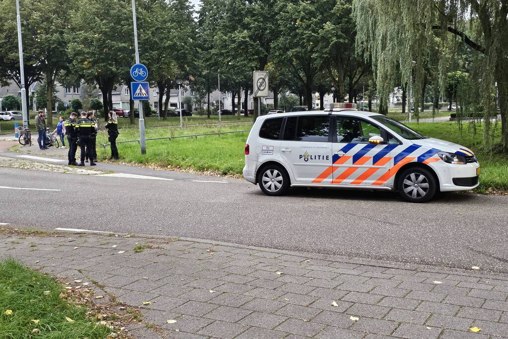 Fietser aangereden door voorrangsfout