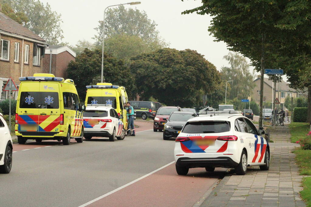 Trauma helikopter ingezet bij medische noodsituatie in woning