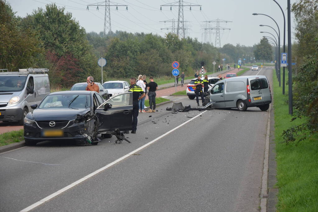 Flinke schade na frontale botsing