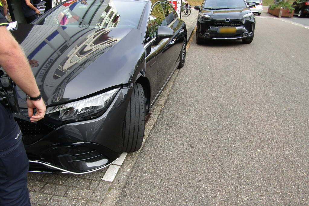 Veel schade bij kop-staartbotsing