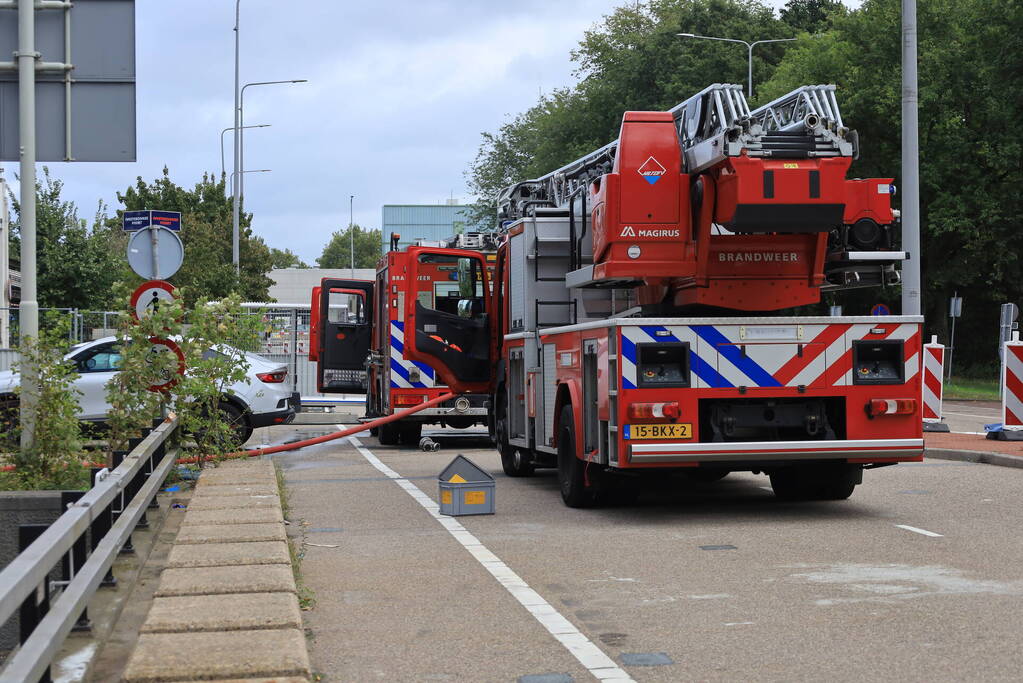 Evacuatie wegens woningbrand